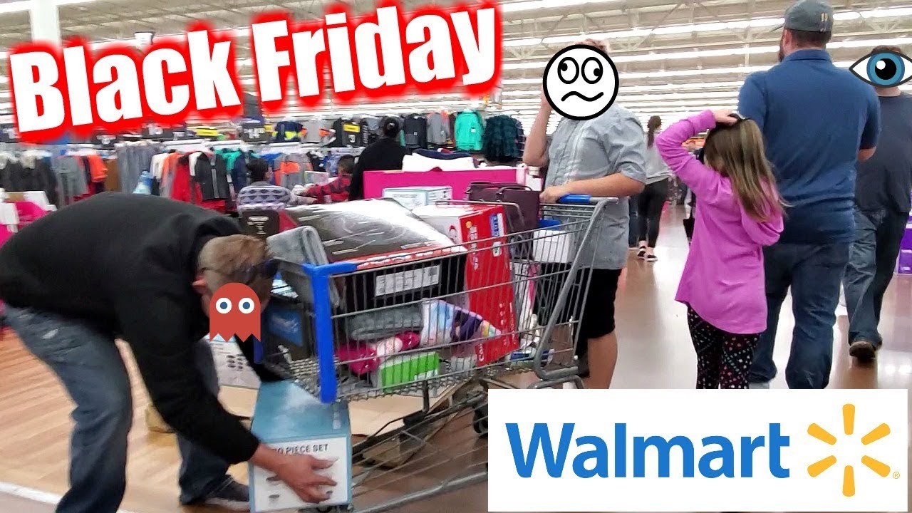 Мы ходили по магазинам Walmart в Черную пятницу 2019 года.