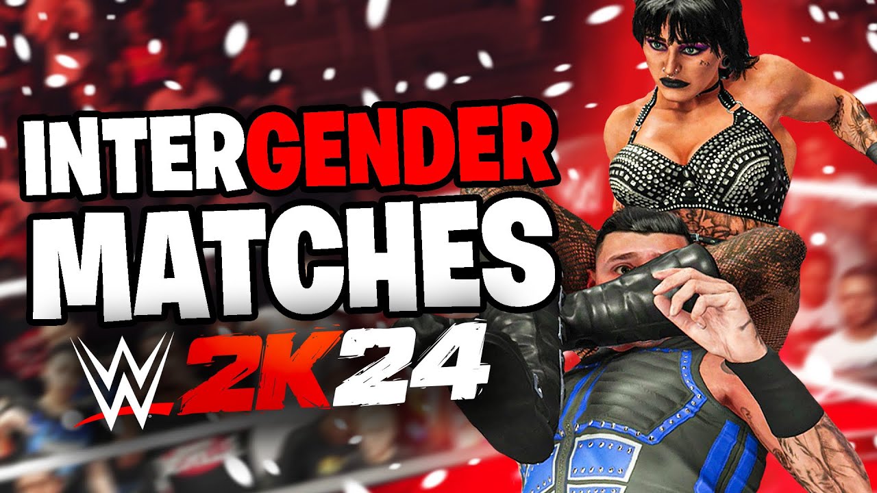 МЕЖПОЛОВЫЕ МАТЧИ В WWE 2K24!? Как их получить + Подготовка!