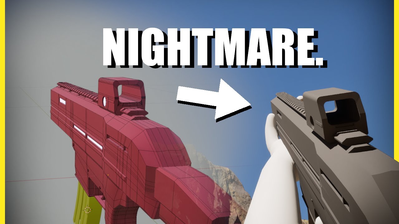 Learning 3D To Make An Unreal 5 FPS