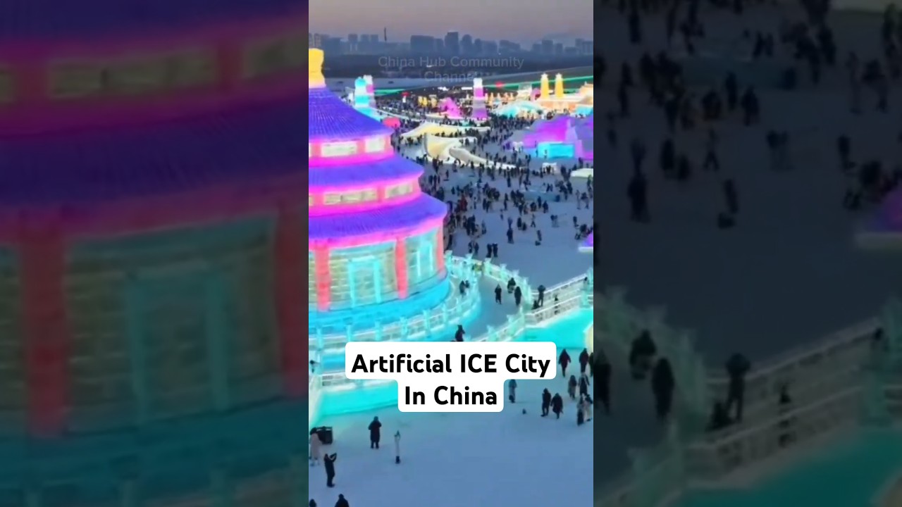 "STEP INTO A REAL-LIFE ICE KINGDOM"