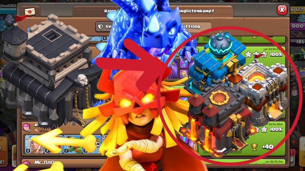 BEST TH9 ATTACK STRATEGYS FOR RANKED! - 3 STAR TH10/TH11/TH12 ARMY