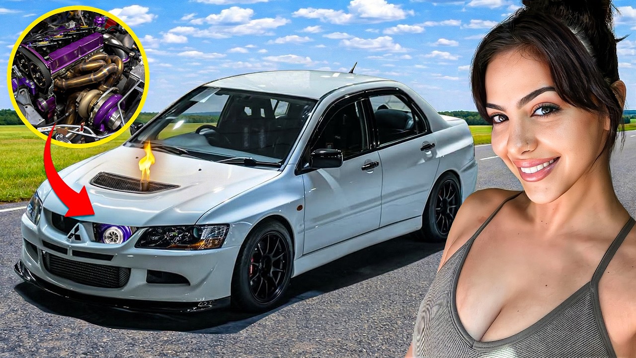 Познакомьтесь с девушкой, у которой самый невероятный Evo в Лос-Анджелесе.