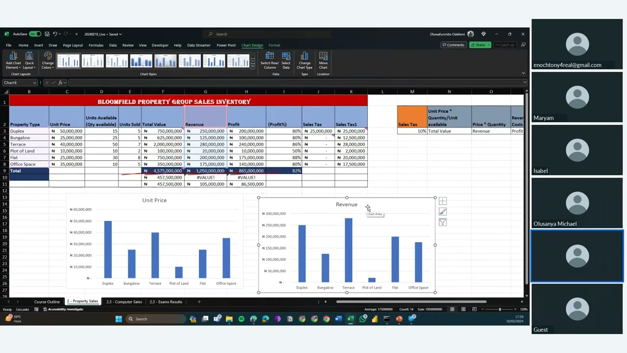 Live Class - Microsoft Excel for Beginners Cohort 2 Day 2 20240210