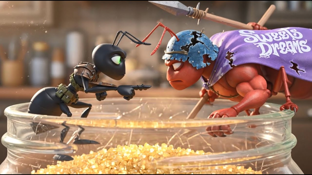 Ant Kingdom | The White Treasure and the Declaration of War: Epic Ant Battle