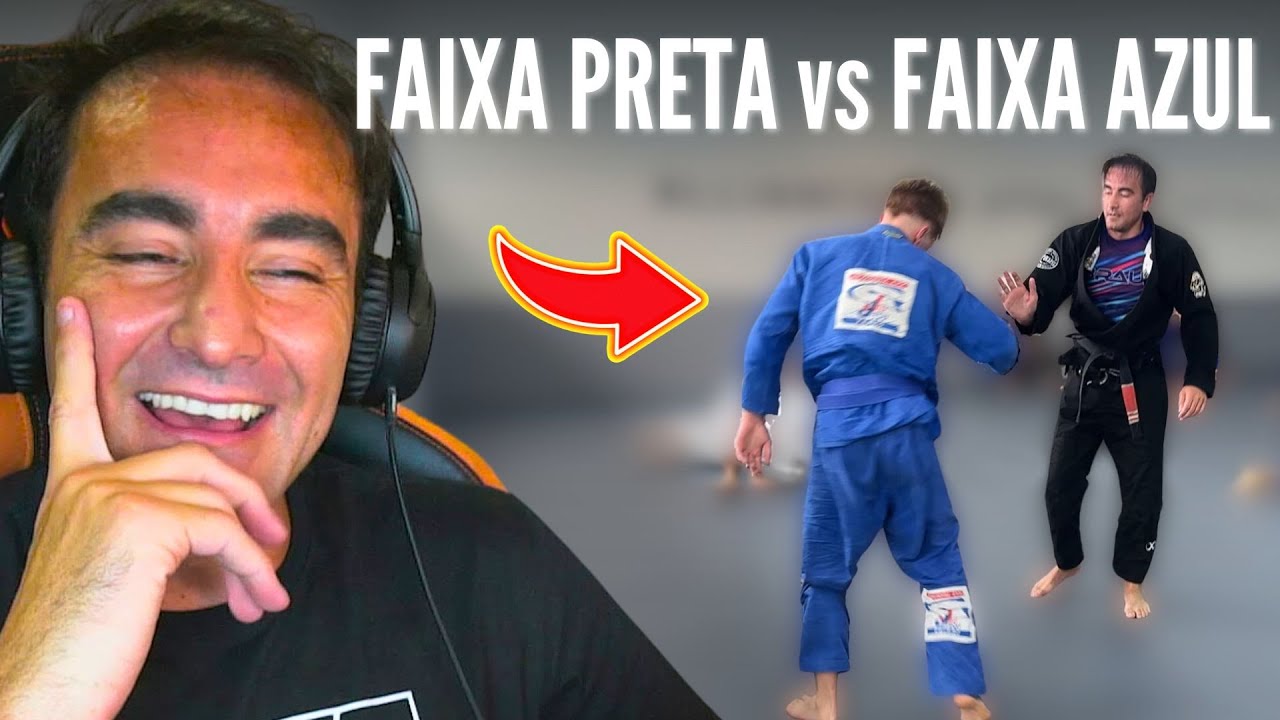 FAIXA PRETA 90KG vs FAIXA AZUL JUVENIL: COMO TREINAR SEM MACHUCAR?