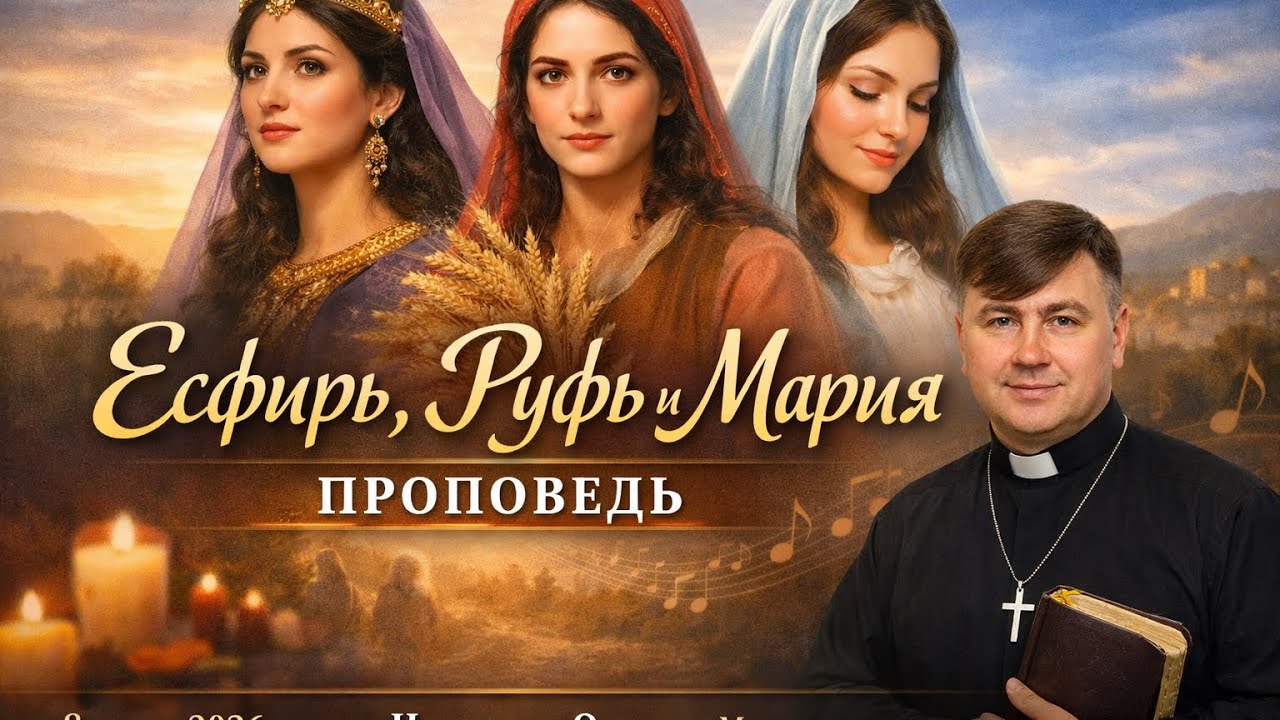Три женщины - веры  8 марта 2026 г.