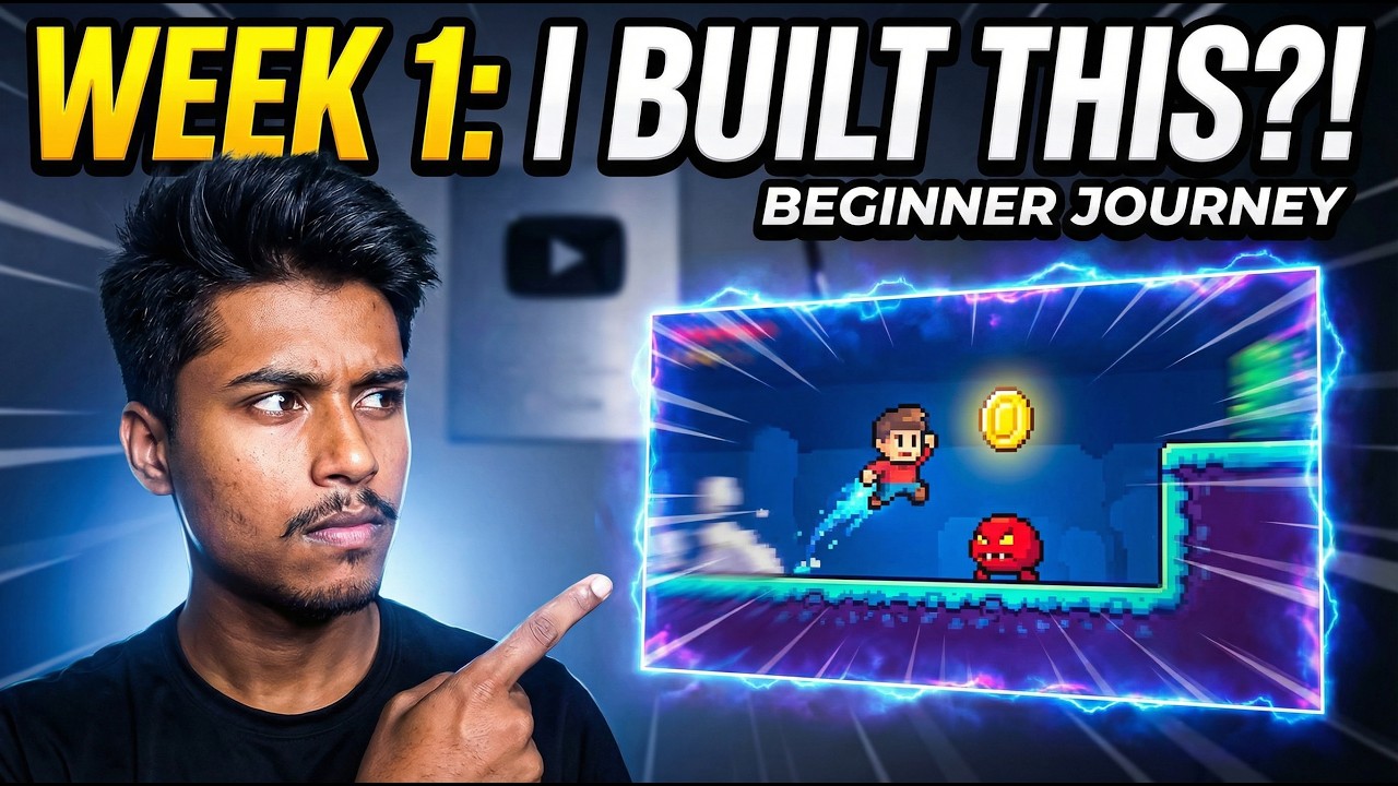 Week 1 of Becoming a Game Developer (Reality Check)