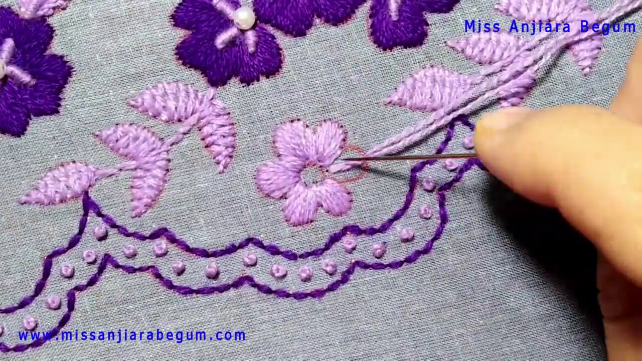 Crewel Embroidery: Hatch Embroidery: Hand Embroidery: Flower Embroidery: Embroidery near me-291