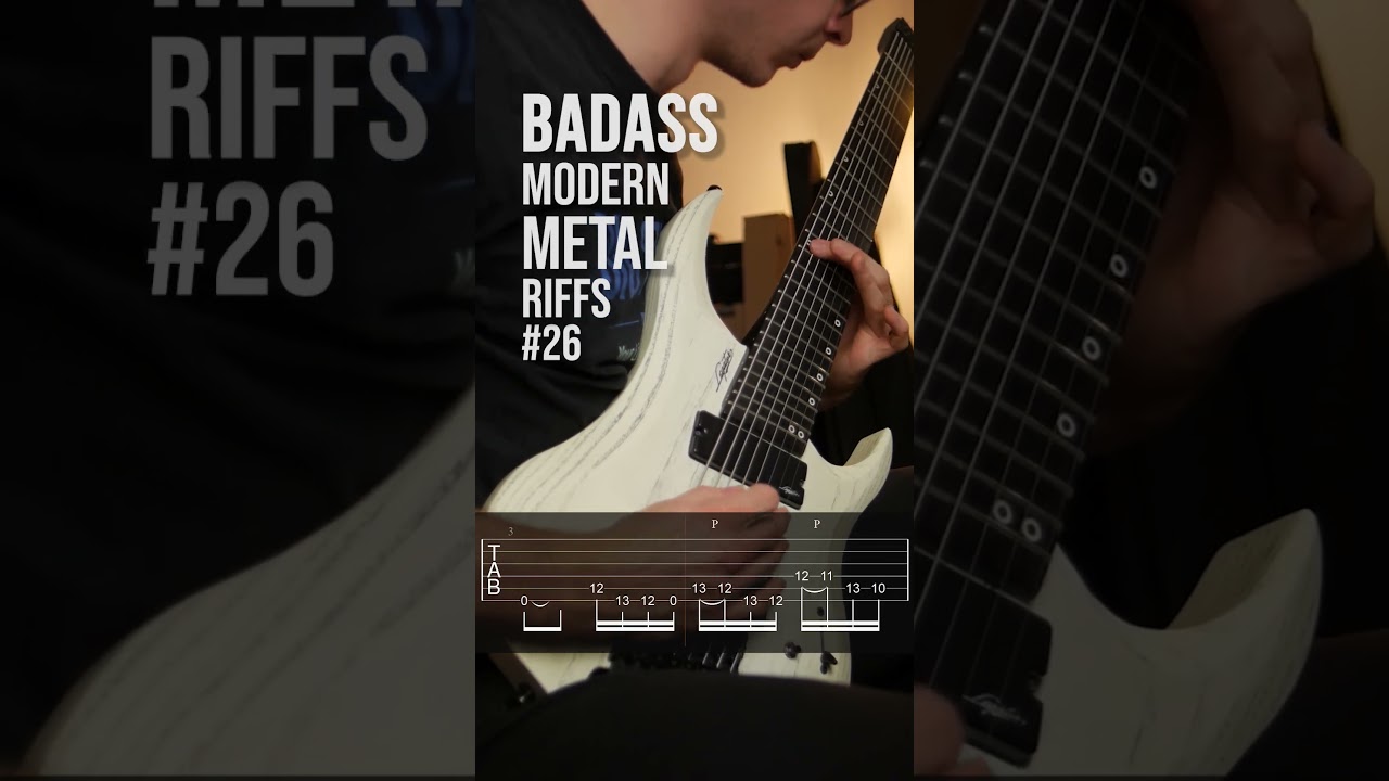 Badass Modern Metal Riffs part 26 - Wage War - Low  #guitar #guitarist #guitarplayer #guitarriffs
