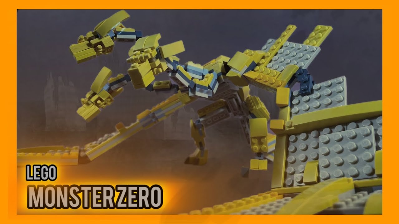 How to build Lego king Ghidorah 2019