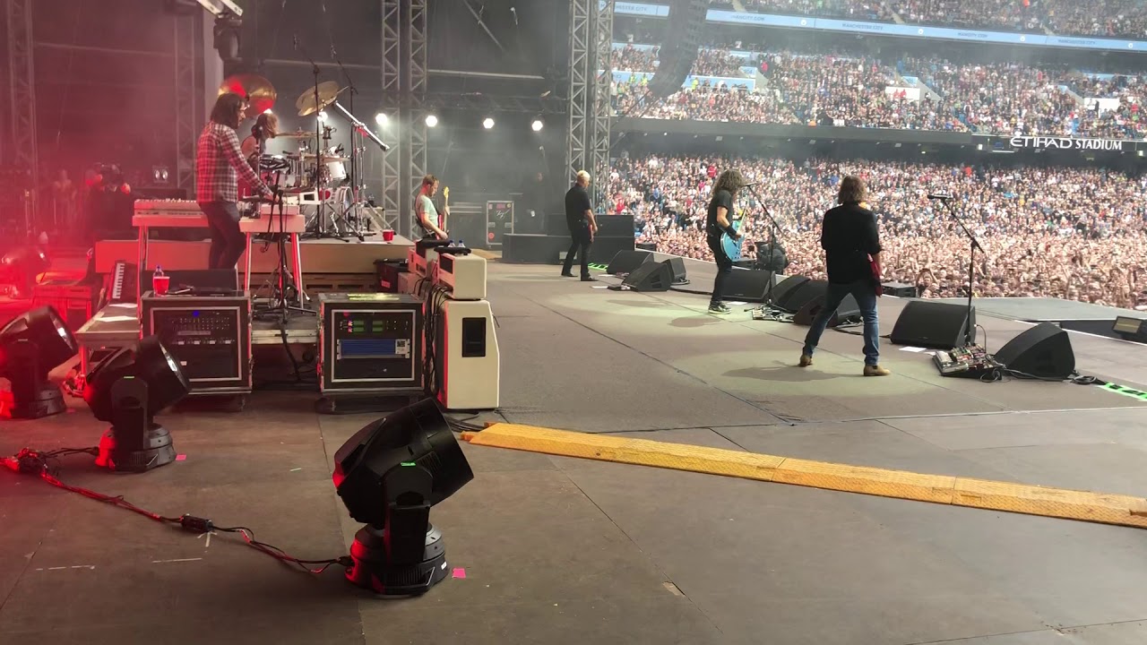 On stage with Foo Fighters - All my life