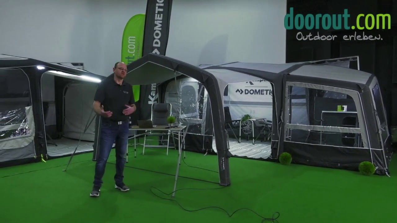 Kampa Dometic Luftvorzelte der Club AIR Serie vorgestellt