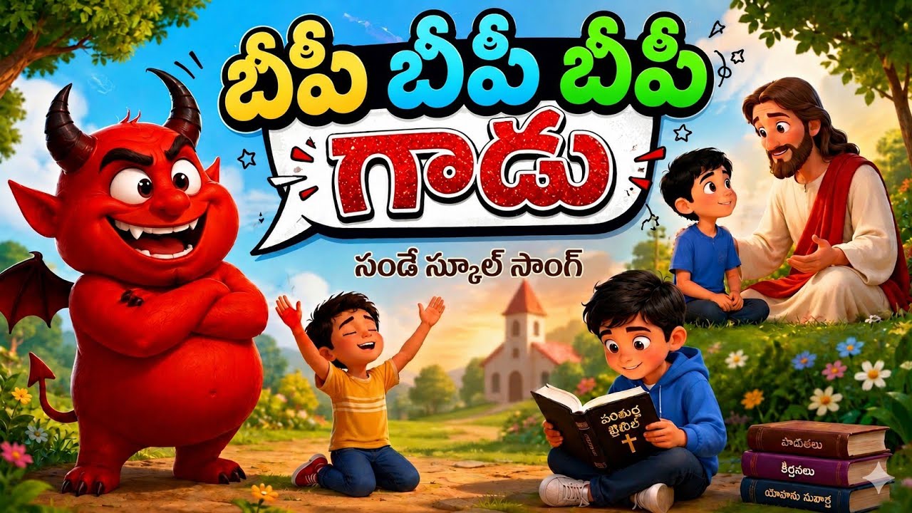 బీపీ బీపీ బీపీ గాడు | BP BP BP Gadu | Telugu Sunday school song | Paul osborn 