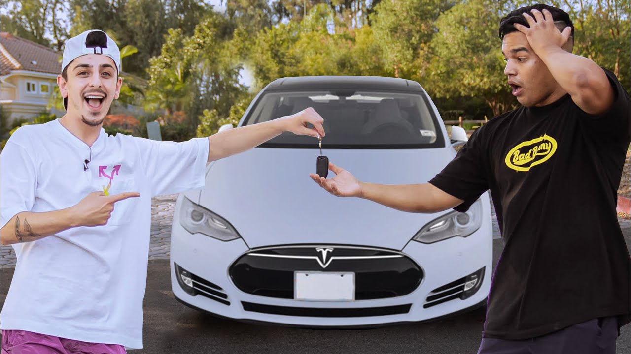 I Got a FREE Tesla From Faze Rug!