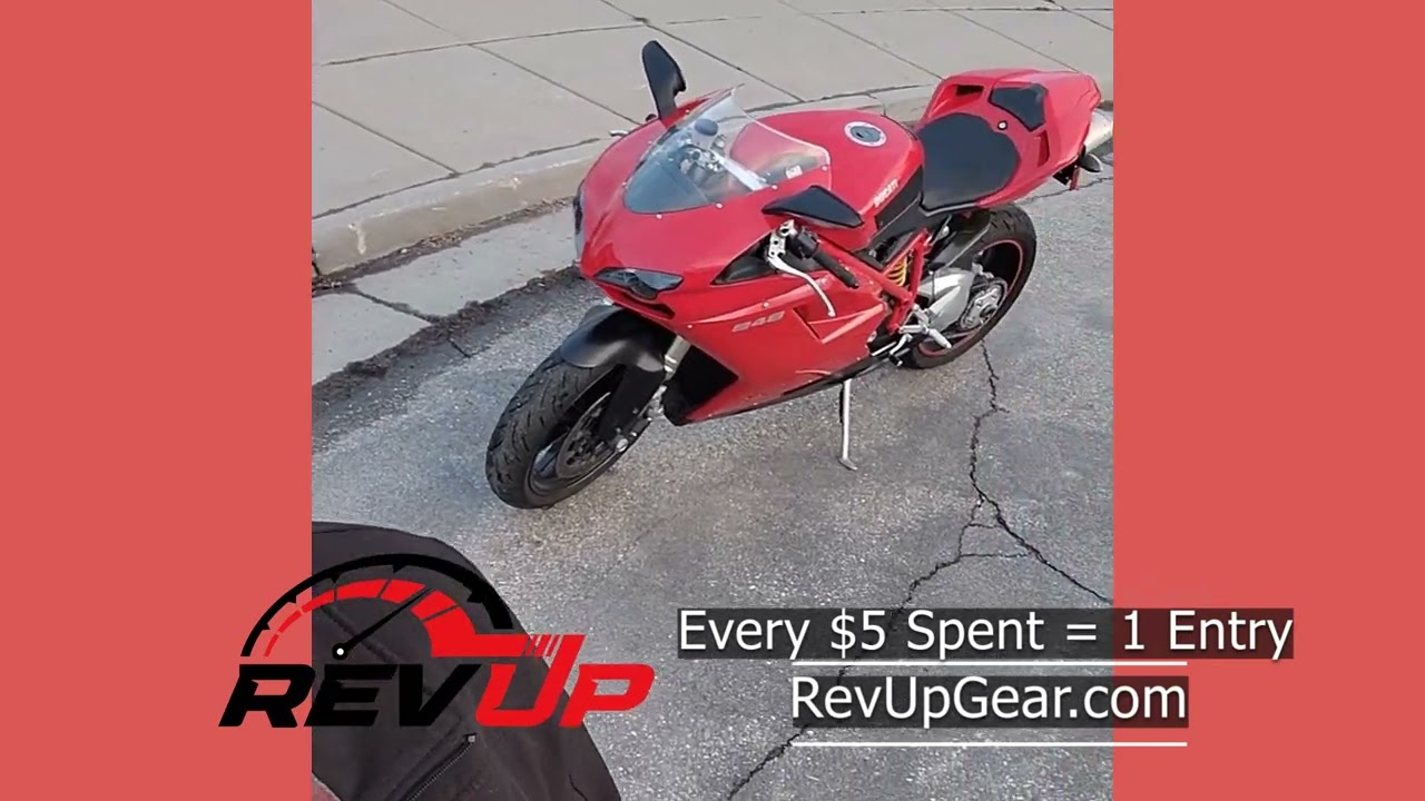 RevUp#1 Ducati 848 Giveaway LAUNCH!!! + $2,000 Cash.