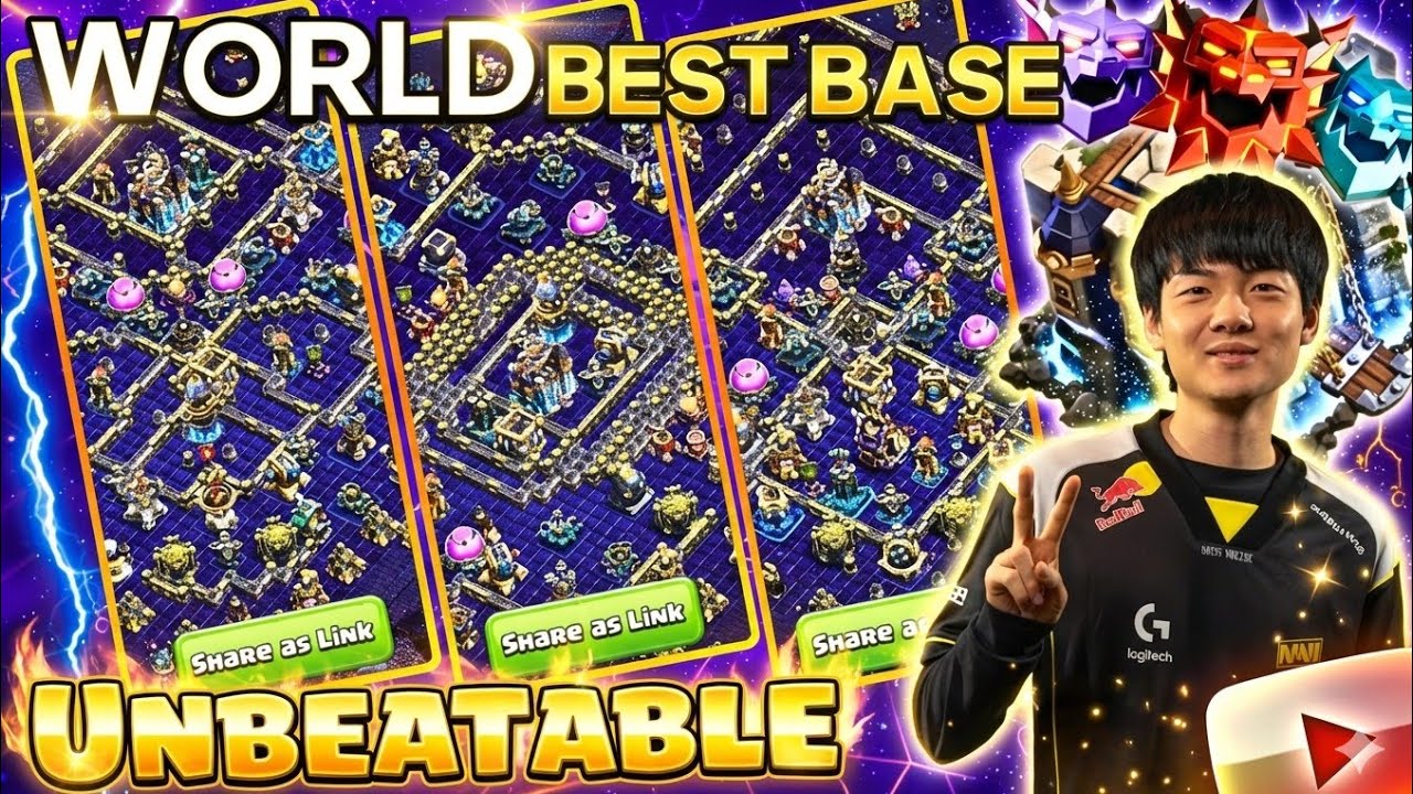 BEST TH18 LEGEND + WAR BASES AFTER UPDATE - BEST ANTI 3 STAR WAR & LEGEND BASES 🔥 TH18