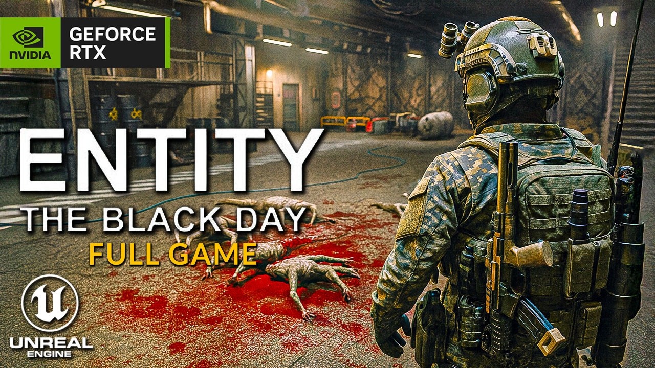 ENTITY THE BLACK DAY Full Gameplay Demo 2 HOURS 4K
