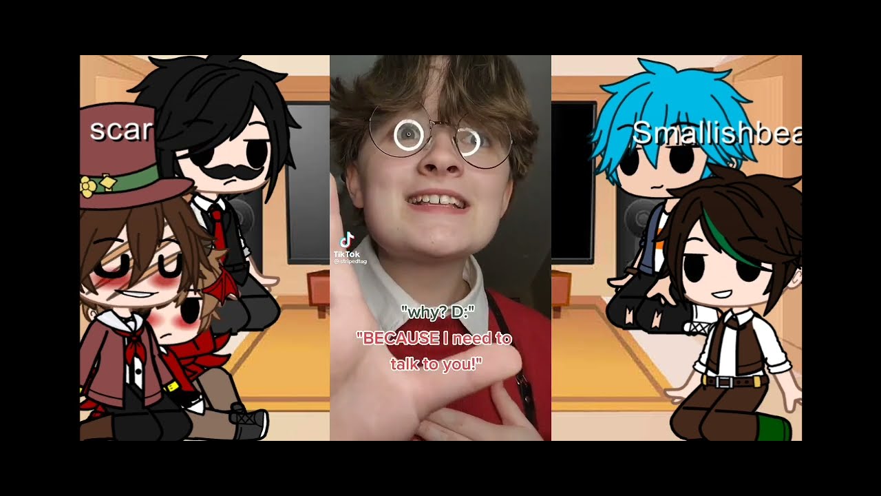 Hermits reacts to Grian and scar requested by @fnaf_aftonfan|gacha reaction video|read description