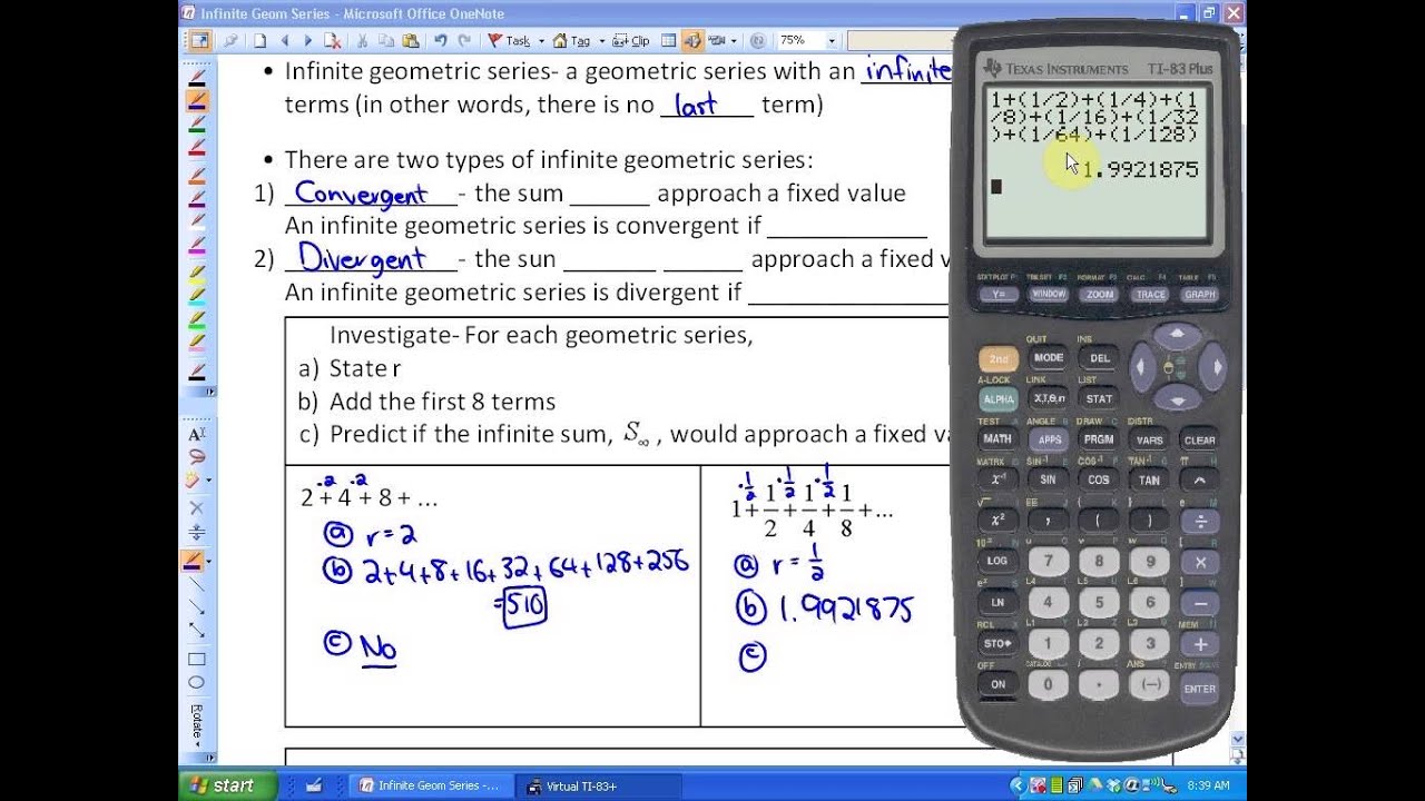1.5 (Infinite Geometric Series)