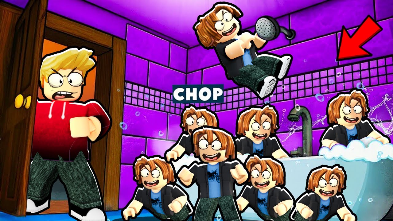 ROBLOX CHOP AND FROSTY PLAY BATHE DA BABY CHALLENGE