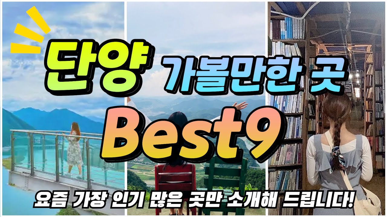 3년동안 직접 가봤습니다ㅣ지금가면 딱 좋은 단양 가볼만한 곳 Best9+(위치,꿀팁)