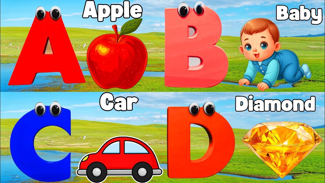 The ABC Phonic Song - Toddler Learning Video : 