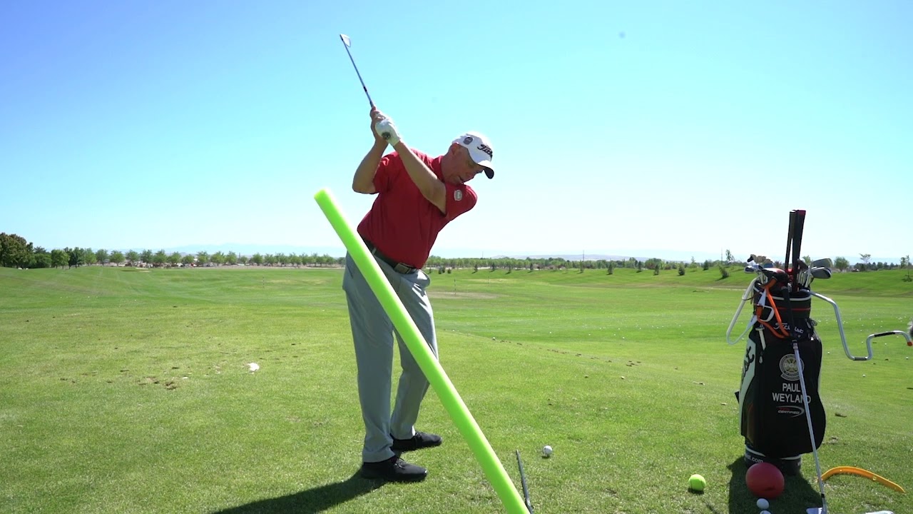 Paul Weyland has an easy drill to work on your swing plane