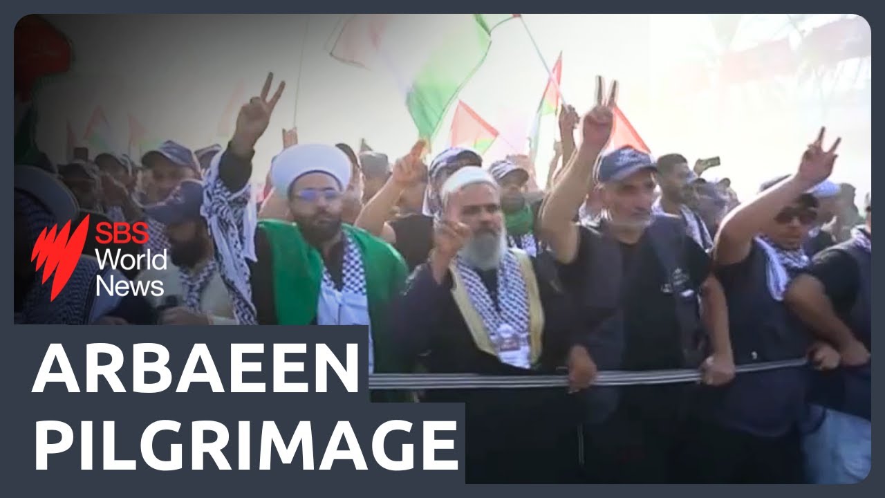 Millions take part in Arbaeen pilgrimage in Iraq's holy city of Karbala