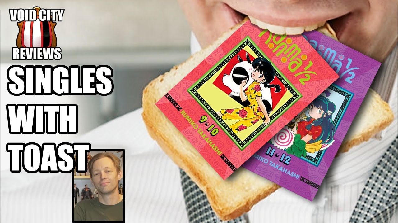 Singles with Toast: "Ranma 1/2" Volumes 9 & 10, 11 & 12  ---  Comic Review