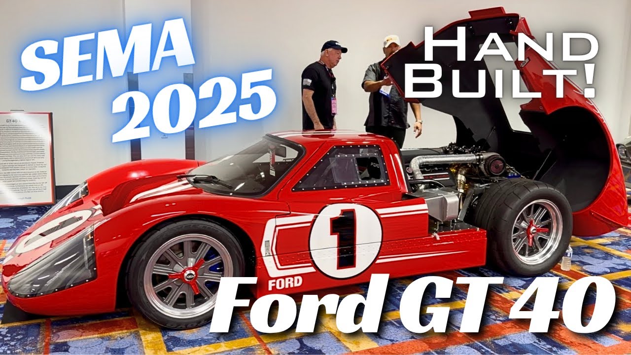 Собран вручную! Ford GT40 Mk IV 1967 года — SEMA 2025