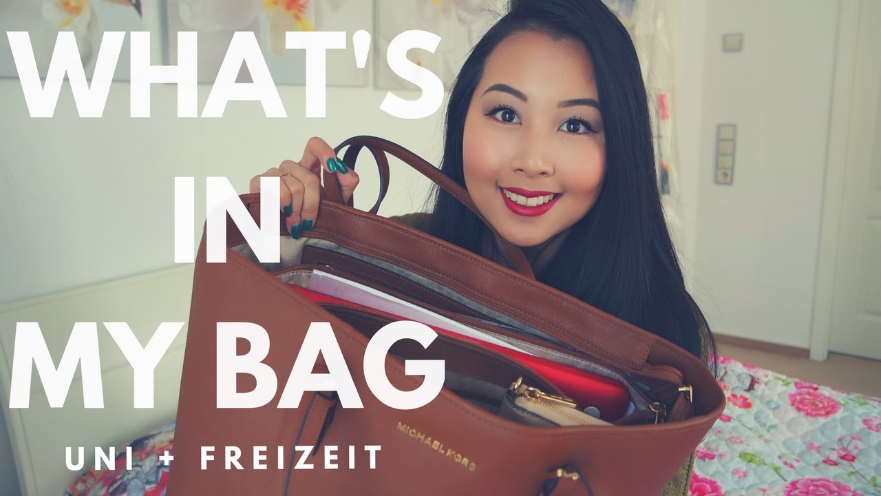 WHAT'S IN MY BAG - Uni + Freizeit | Kim Berliée