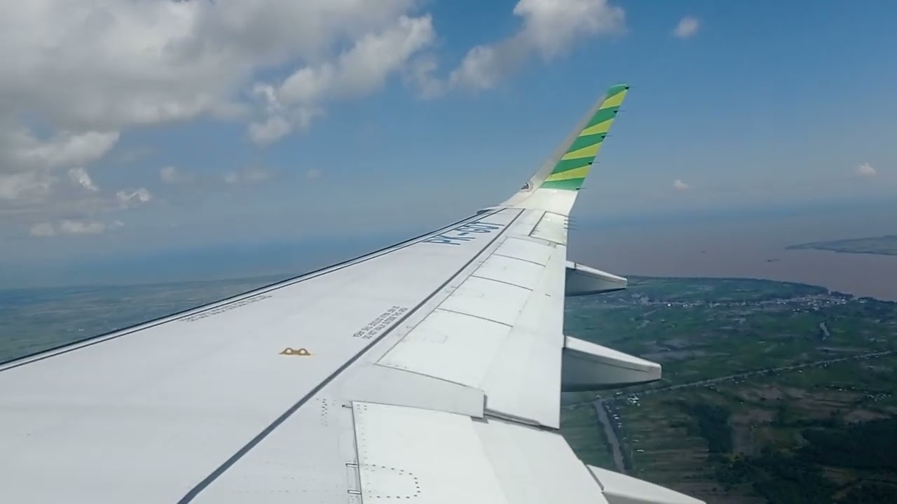Citilink Landing at Banjarmasin Airport