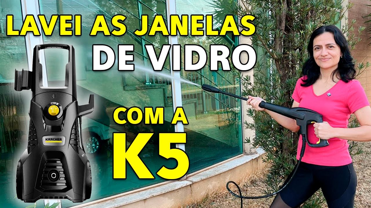 💦 Lavei as Janelas de Vidro com a Lavadora de Alta Pressão K5! (Resultados Surpreendentes)✨
