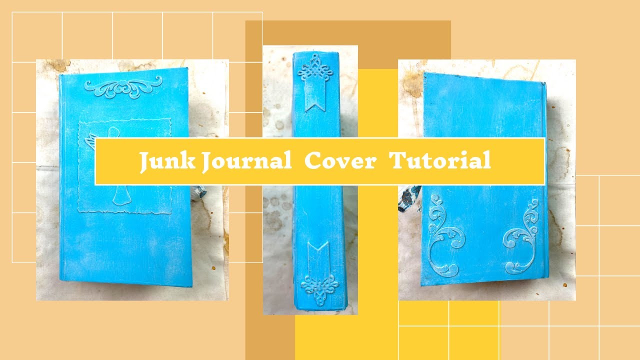 Junk Journal Cover Tutorial/Repurposing an Old Book Cover