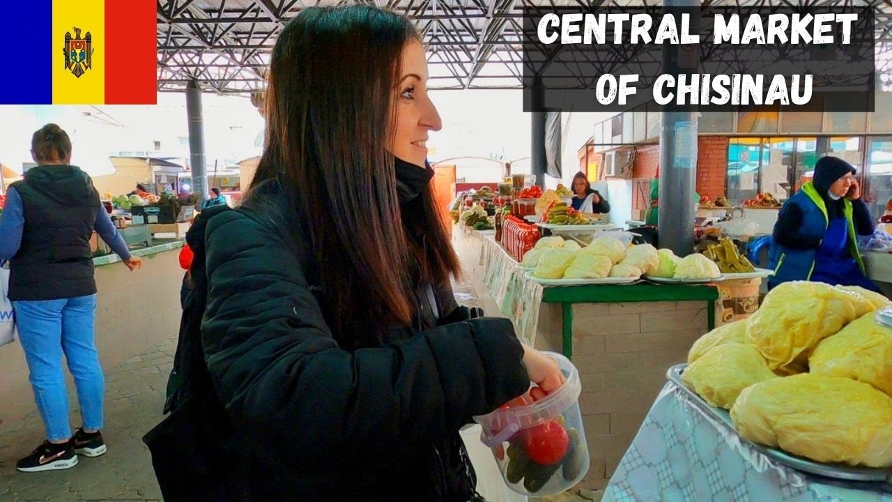 What can You Buy in Central Market  of Chisinau ? | Moldova 🇦🇩