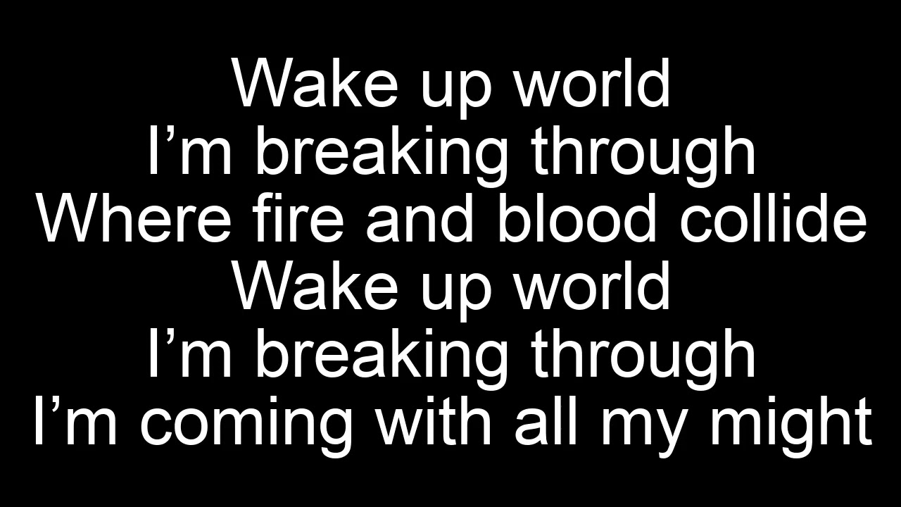 Wake Up World - Unsecret (FEAT Ruelle) Lyrics