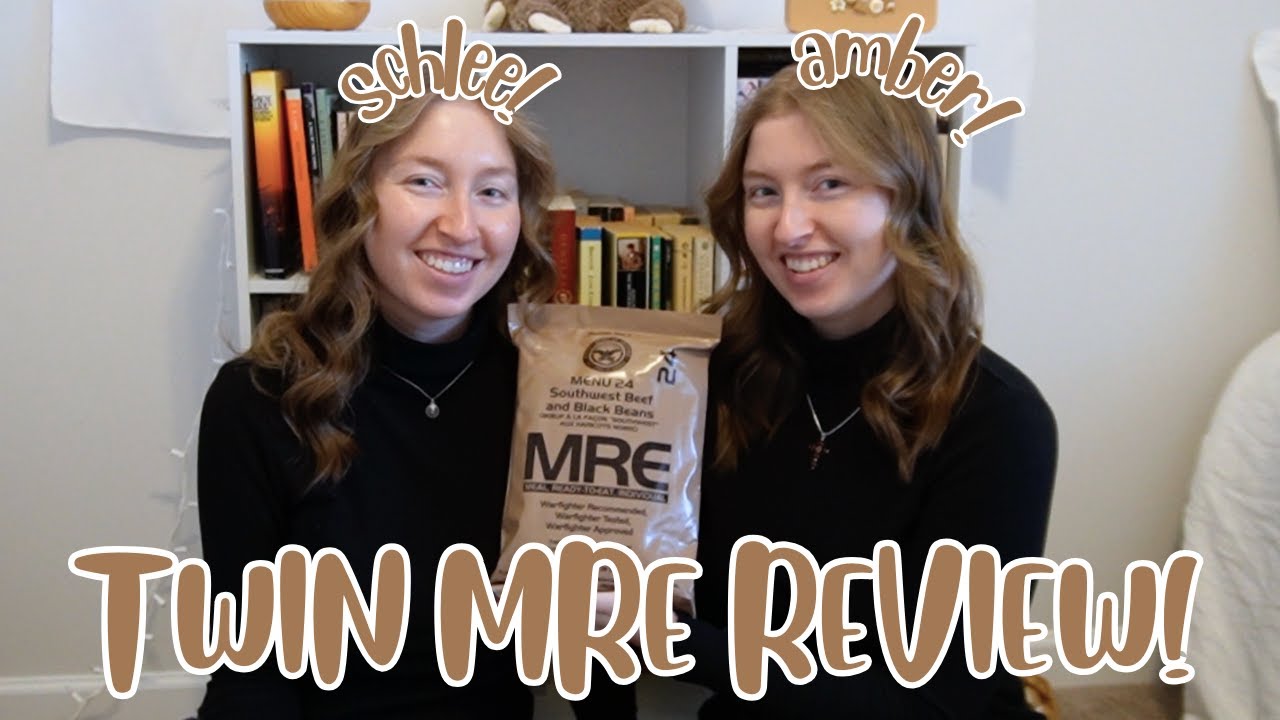TWIN MRE TASTE TEST! | 2023 US MRE Menu 24 Southwest Beef and Black Beans