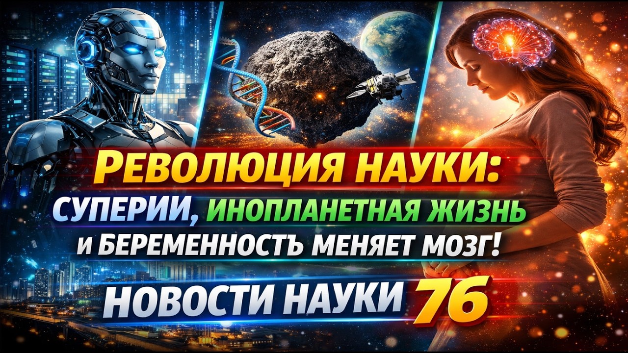 Революция науки: суперИИ, инопланетная жизнь и беременность меняет мозг!