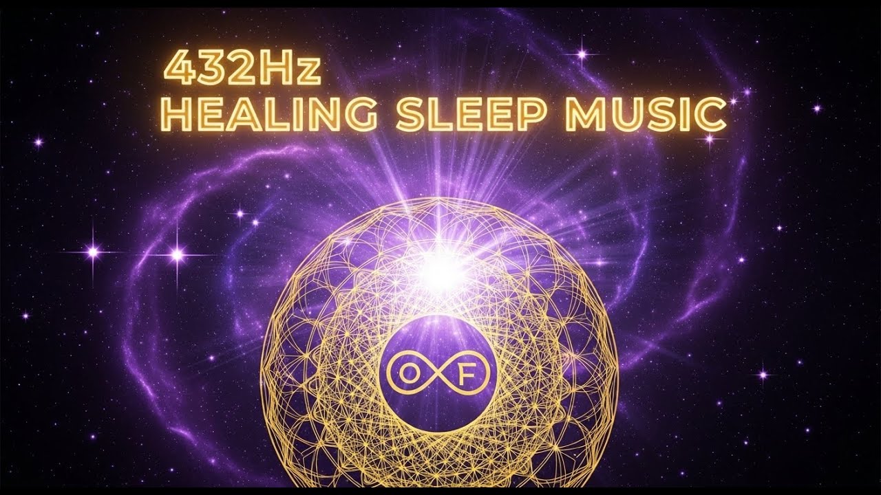 528Hz Healing Meditation Frequency | DNA Repair Sleep Music for Stress Relief, Relaxation & Recovery