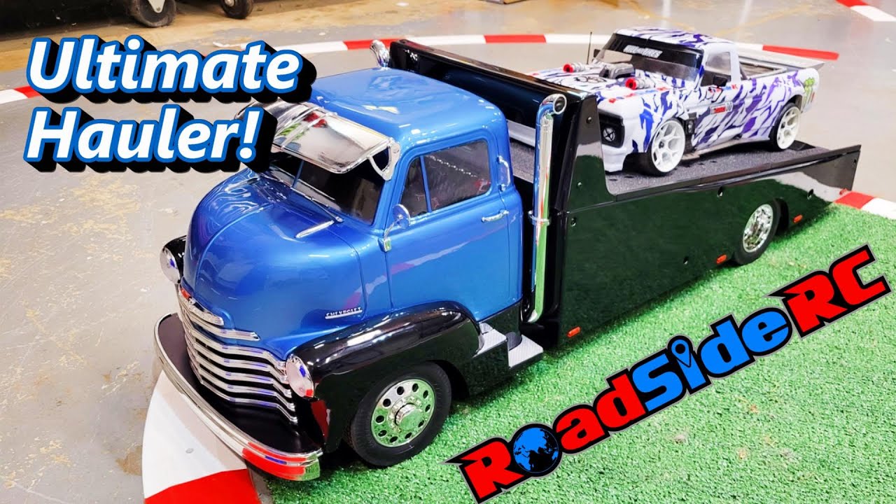 Ultimate Car Hauler!!  Redcat 1953 Chevrolet COE Custom Hauler