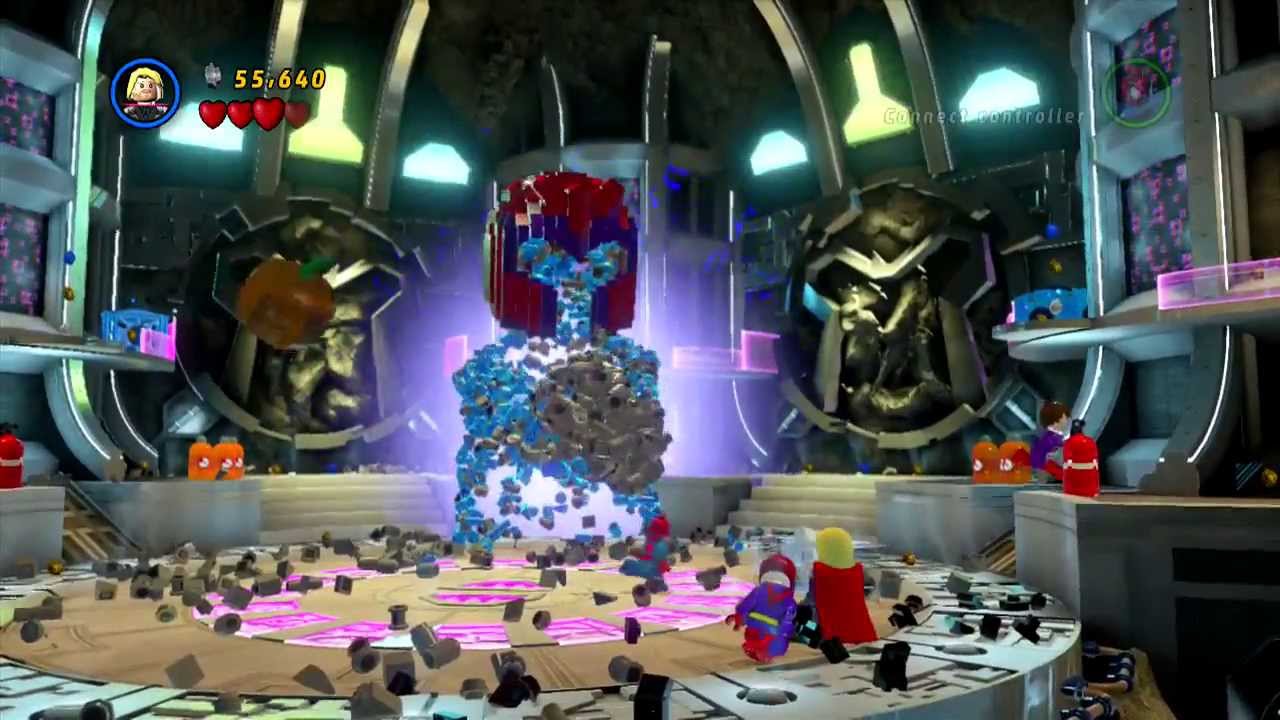 Lego Marvel Super Heroes Adventures - Magneto Boss Fight