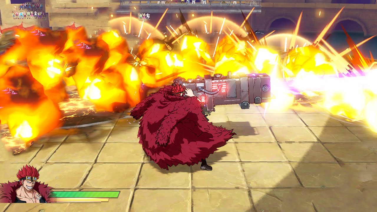 ONIGASHIMA EUSTASS KID ALL SKILLS & COMPLETE MOVEST | One Piece Fighting Path