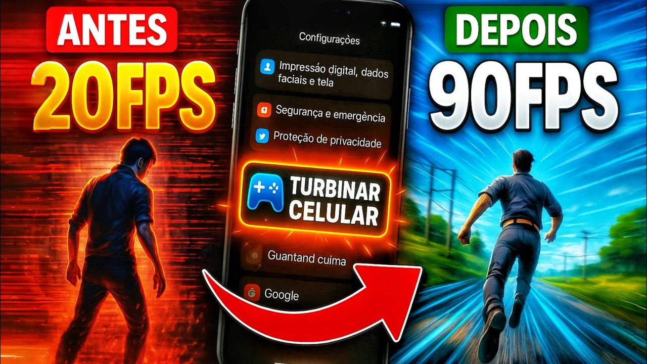 Isso AUMENTA o DESEMPENHO Do Seu Celular! [COMPROVADO]