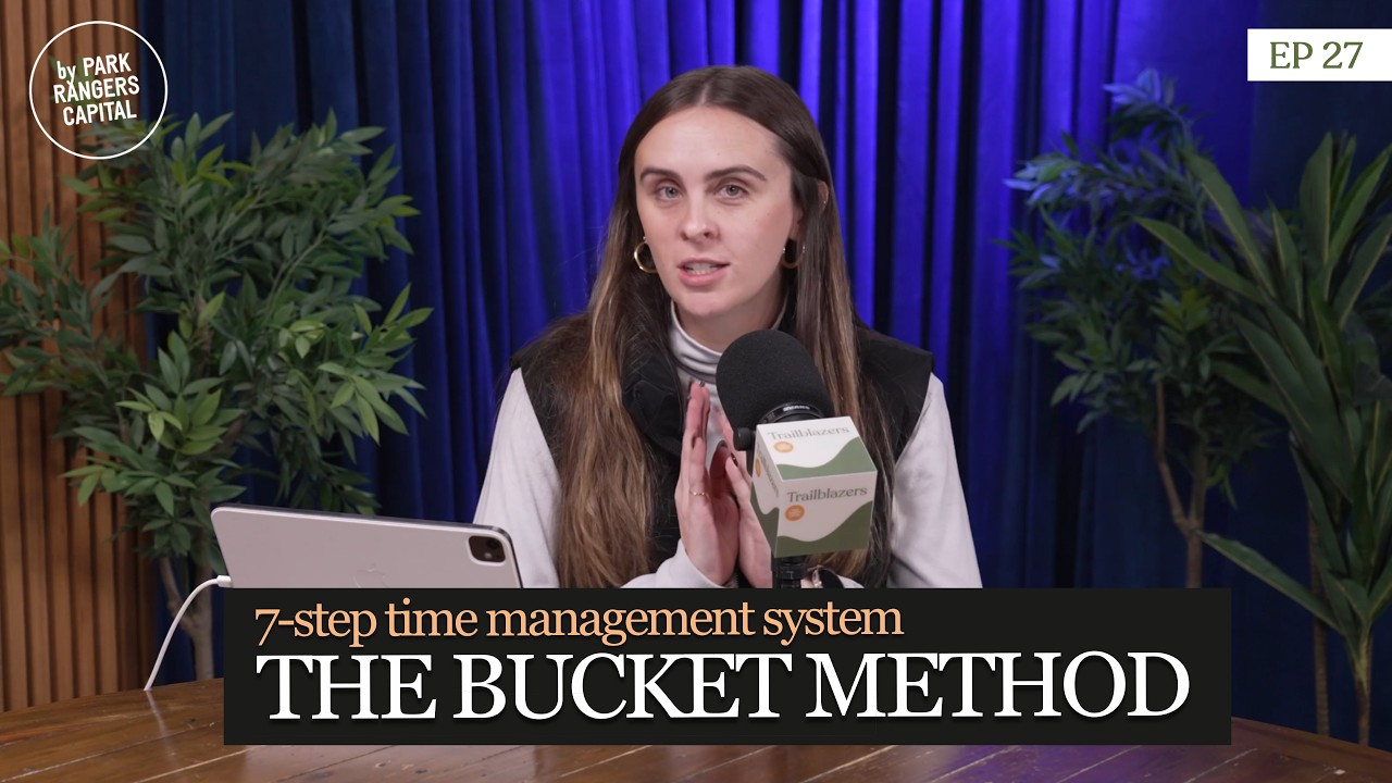 The Bucket Method for Time Management | Trailblazers Episode 27!