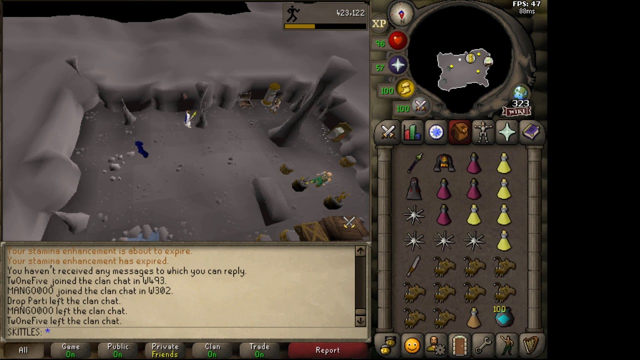 SKull tricking at mage bank Runescape oldschool