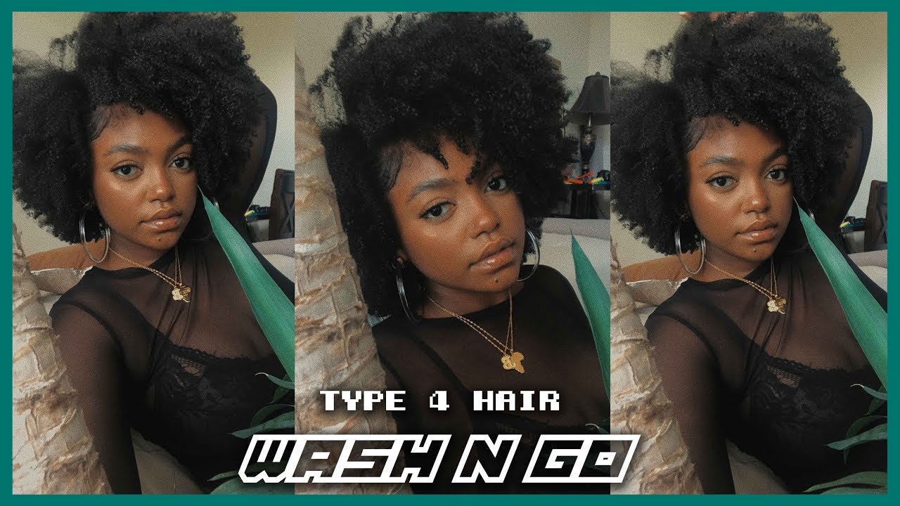 Wash + Go for Type 4 Hair | ft.  K.C. by KeraCare Curl Essence Line