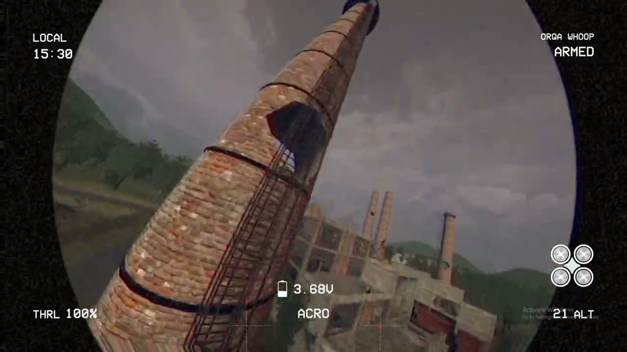 Day 4 of my FPV Progression in a Sim.