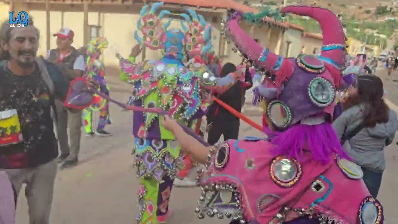CARNAVAL 2025 EN JUJUY - COMPARSA LOS CAPRICHOSOS, TILCARA  - JUJUY