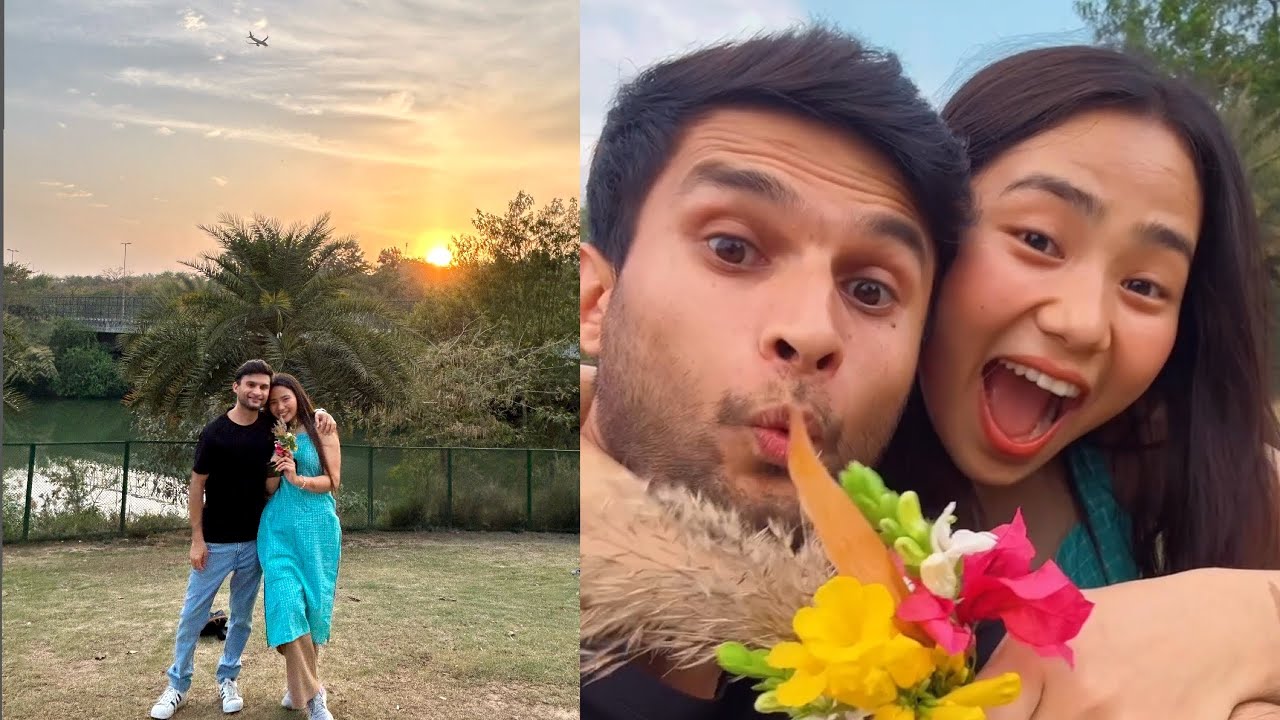 James & Hasina, Couple Vlog in Delhi with Chon and his Aunty 🤓