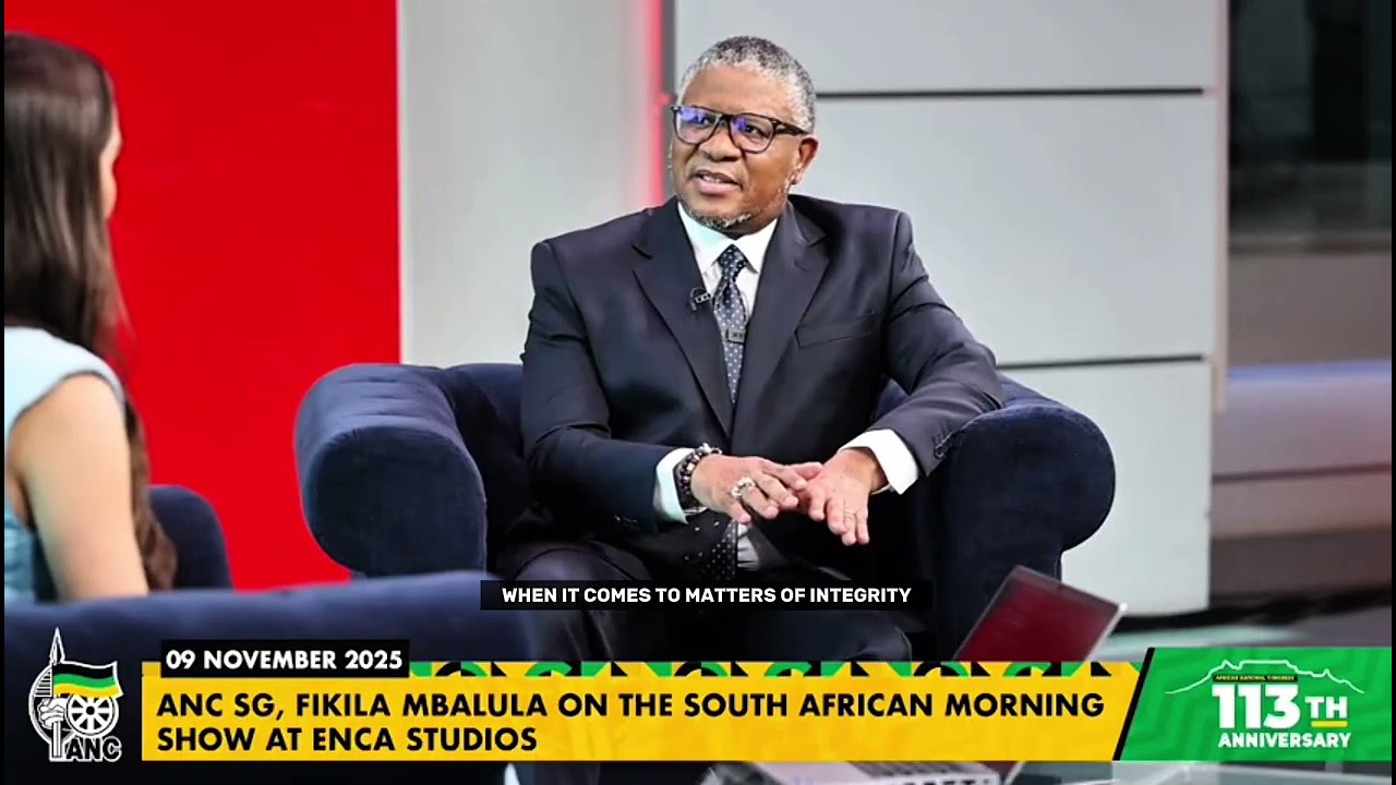 ANC rejects President Trump’s assertions and fabrications, says ANC SG Mbalula | ENCA Interview